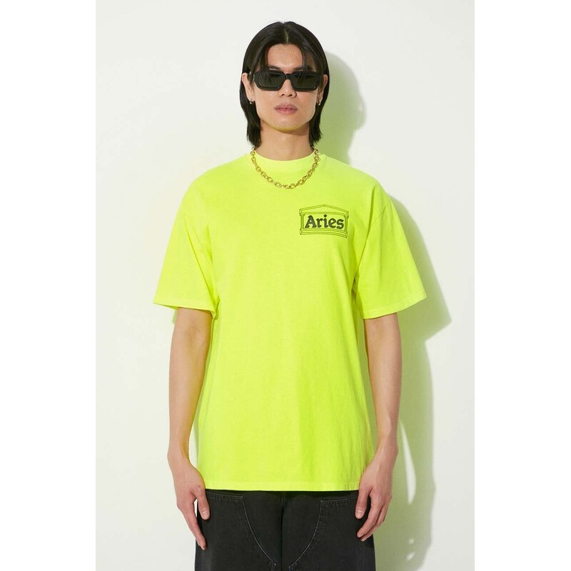 Bavlnené tričko Aries Fluoro Temple SS Tee 67155070