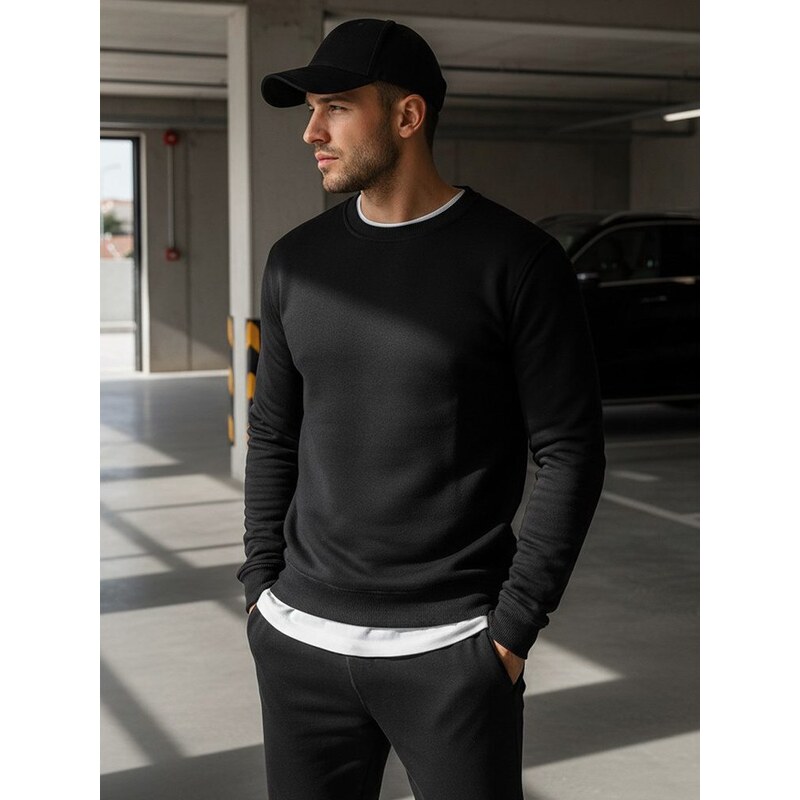 Buďchlap Čierna originálna pánska mikina 34776732