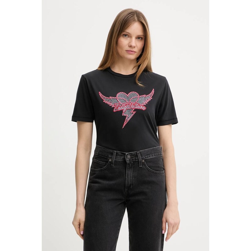 Bavlnené tričko ZADIG&VOLTAIRE 67149292