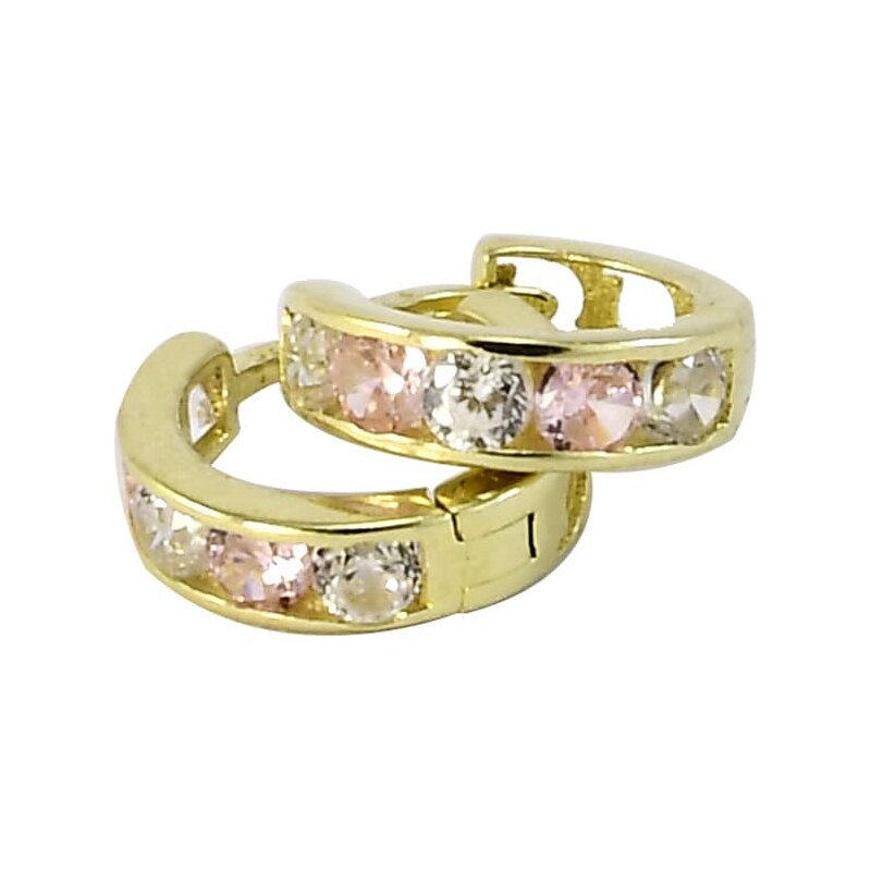 Zlaté náušnice Glare 1002 67142923