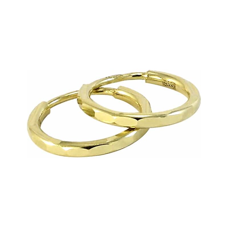 Zlaté náušnice Glare 1003 67142924