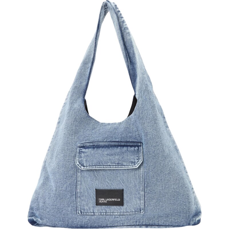 KARL LAGERFELD JEANS Shopper modrá denim 66480498