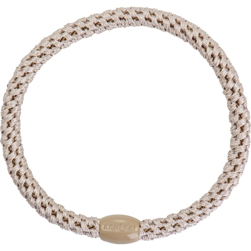 Gumička do vlasov Kknekki Slim Hint of Pink 67145477