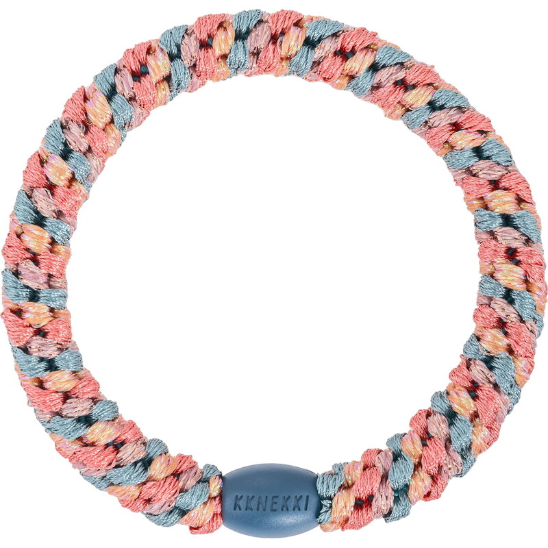 Gumička do vlasov Kknekki Mix Teal Pomerant Glitter 67145483