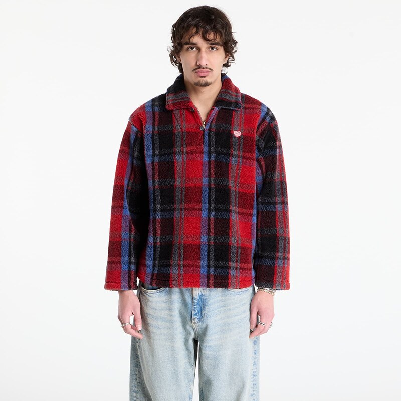 Mikina HUMAN MADE Fleece Pullover UNISEX Red S 67383575