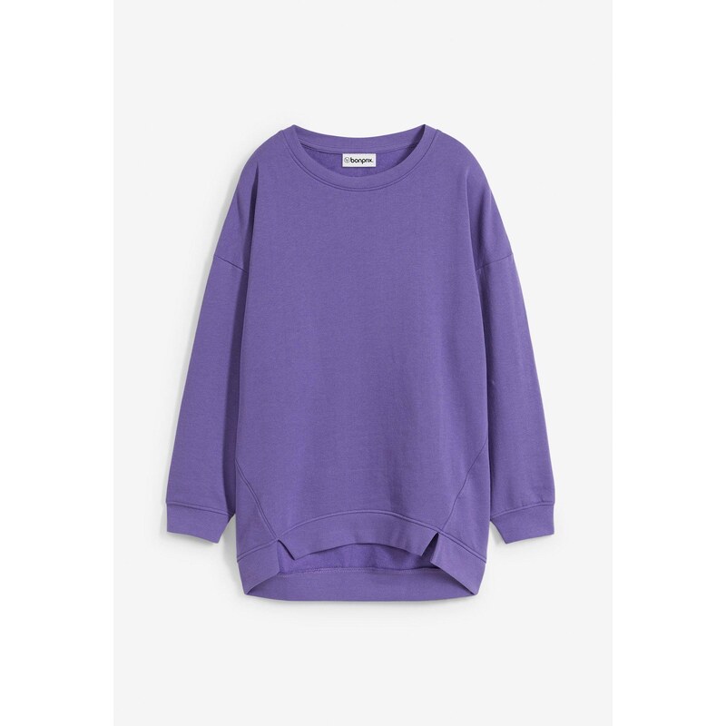 bonprix Mikina oversize, farba fialová 45102208