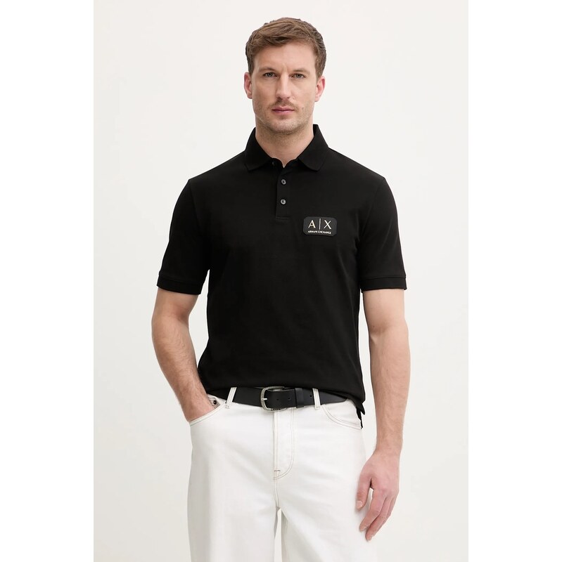 Bavlnené polo tričko Armani Exchange 67149145