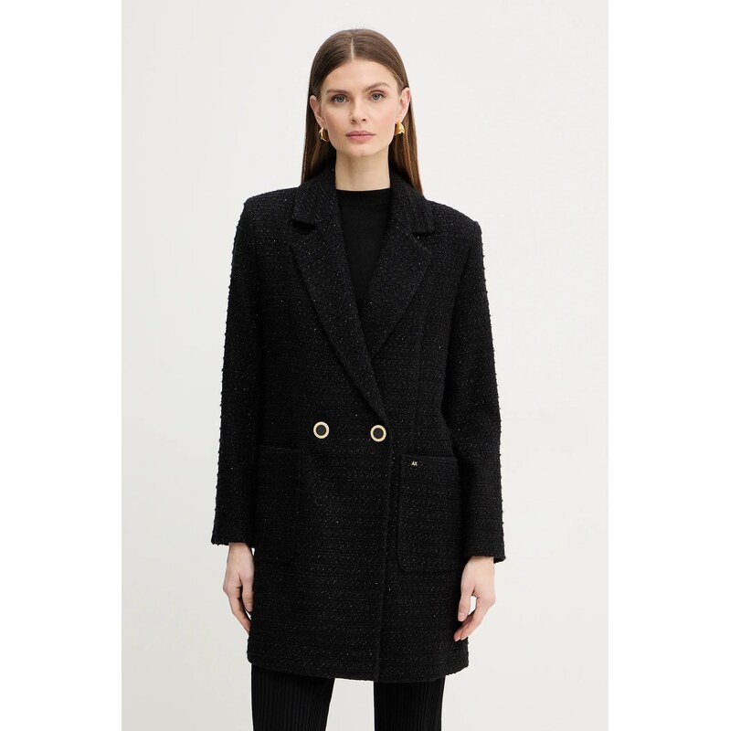 Kabát s prímesou vlny Armani Exchange 67149222