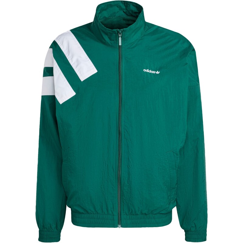 ADIDAS ORIGINALS Prechodná bunda Archive smaragdová / biela 67151990