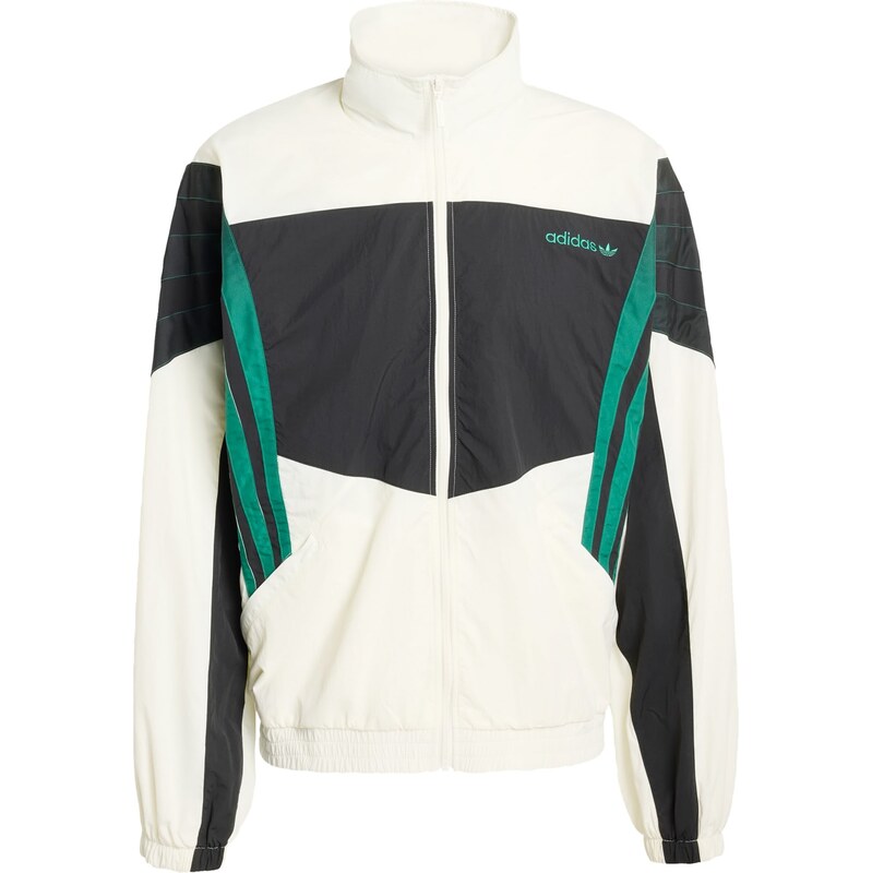 ADIDAS ORIGINALS Prechodná bunda Santiago smaragdová / čierna / 67151994