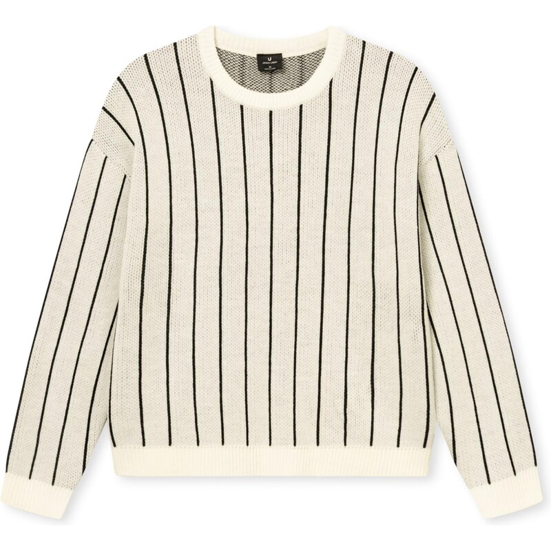 Johnny Urban Sveter Levin krémová / čierna 67152000