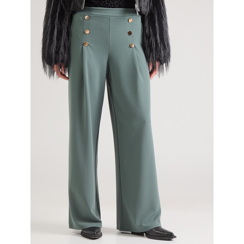 ABOUT YOU Nohavice s pukmi Jessa tmavozelená 67152110