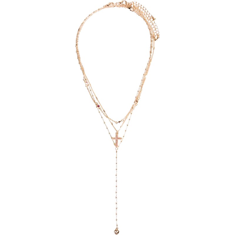 Bershka Retiazka zlatá 67152139