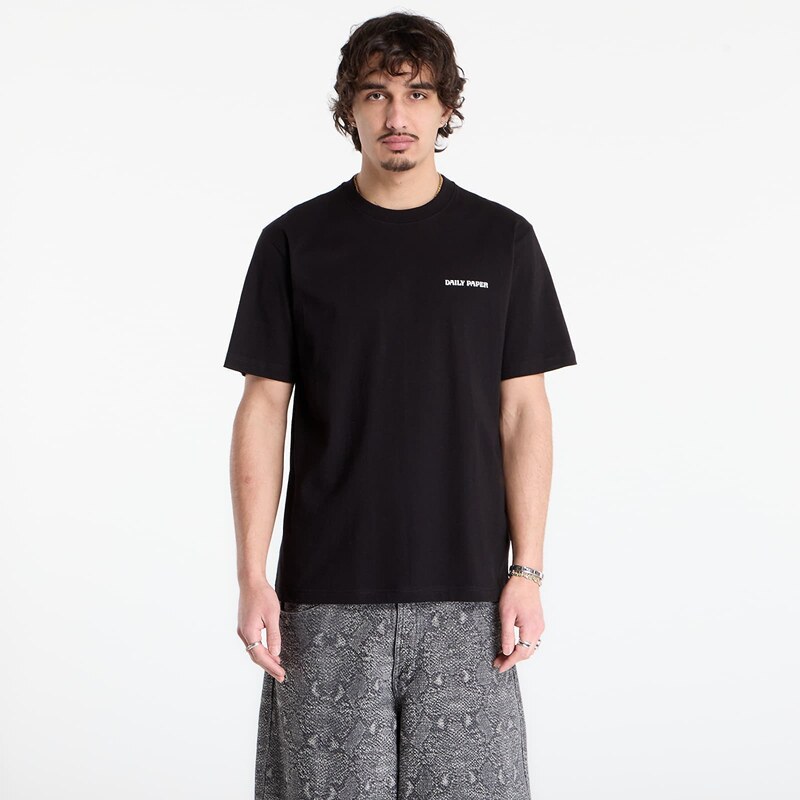 Tričko Daily Paper Chain Shield T-Shirt Black XL 67155781