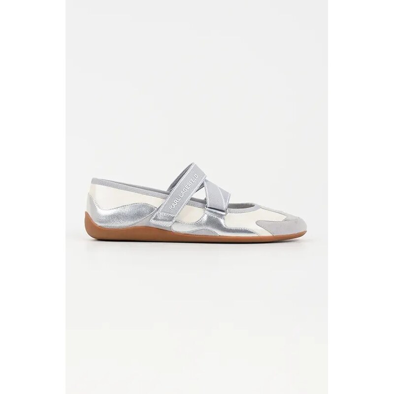 Kožené balerínky Karl Lagerfeld ALTIA 67147226