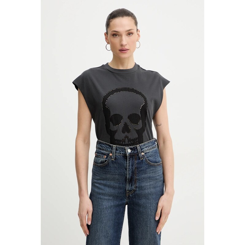 Bavlnený top ZADIG&VOLTAIRE 67161289