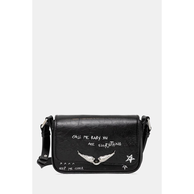 Kožená kabelka ZADIG&VOLTAIRE 67161203