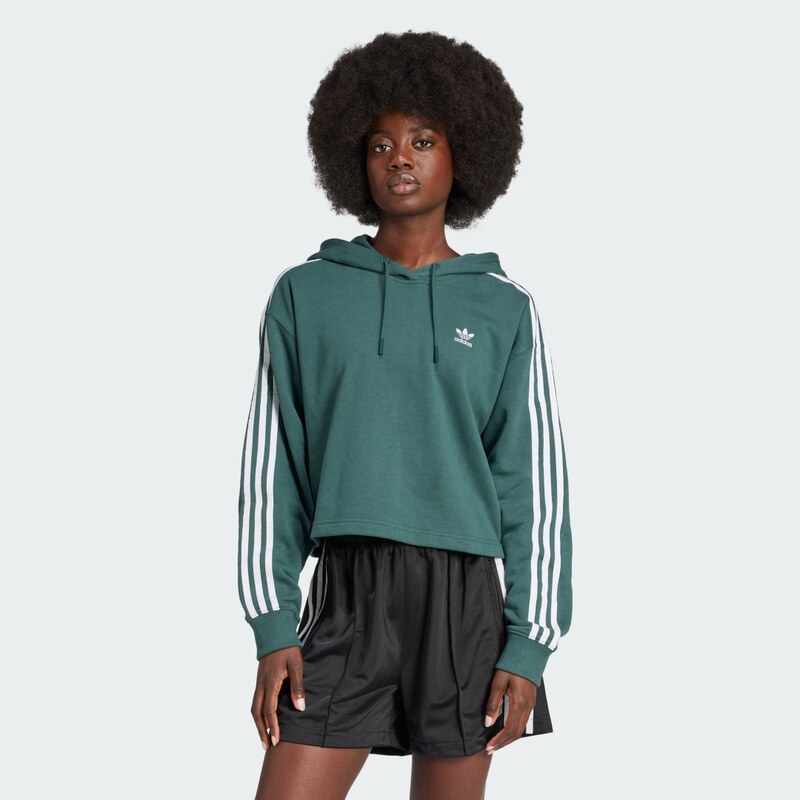 Adidas Adicolor 3-Stripes Short Hoodie 67154633