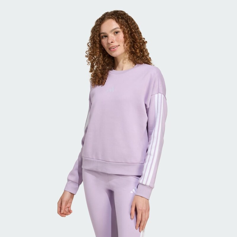 Adidas Mikina Essentials 3-Stripes Fleece 67154737