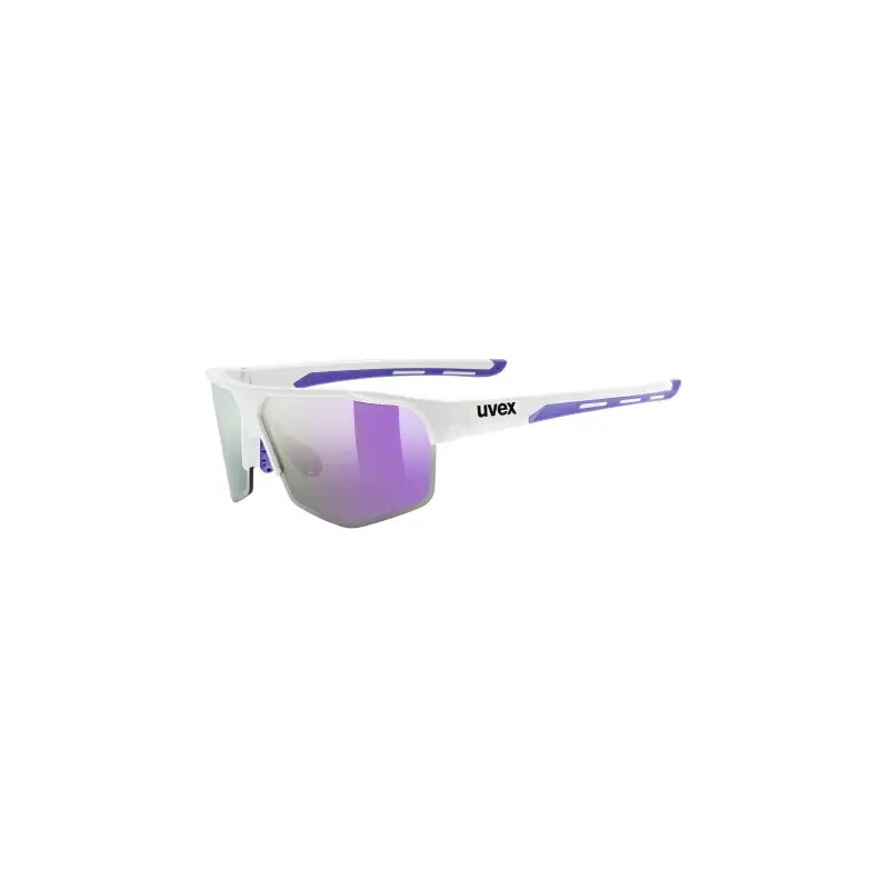 Uvex Axos Set okuliare White Matt/Mirror Purple 67155042