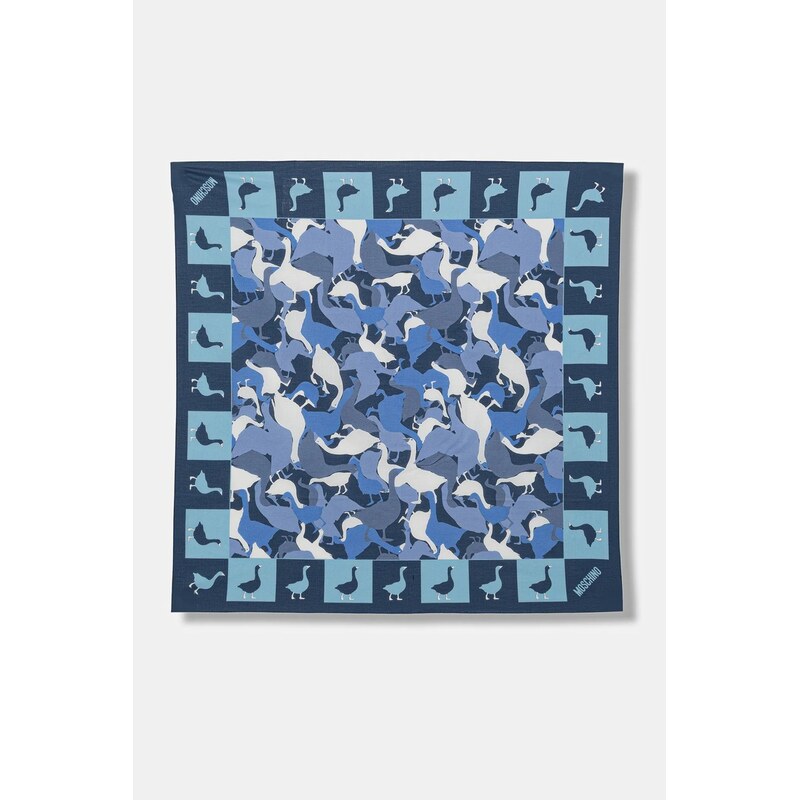 Bavlnený šál Moschino 67155255