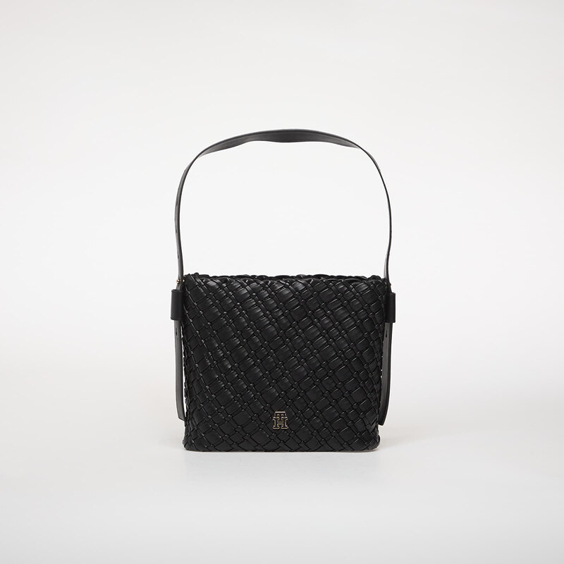 Tommy Hilfiger Th Braided Shoulder Bag Black Universal 67155636