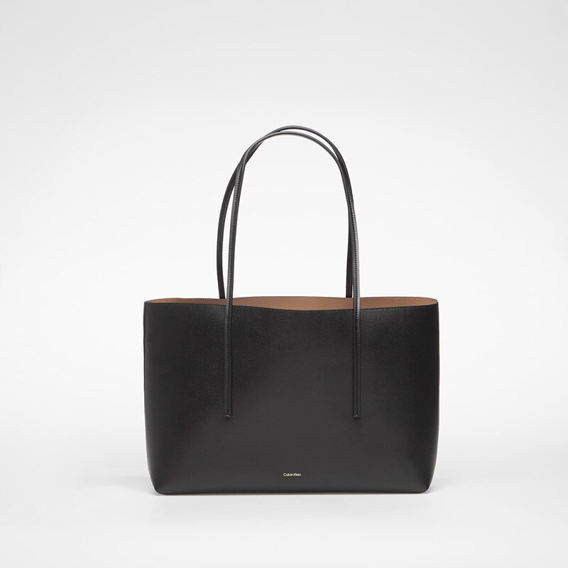 Calvin Klein Foil Logo Tote W/ Pouch Black Universal 67155639