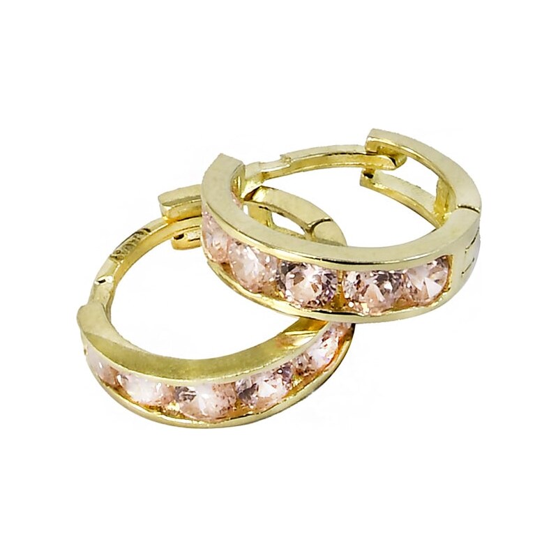 Zlaté náušnice Glare 1009 67155755