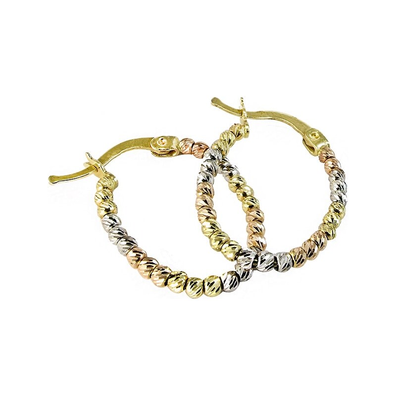 Zlaté náušnice Glare 1011 67155758