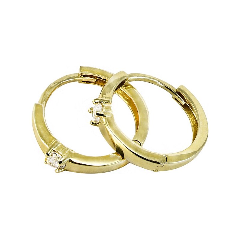 Zlaté náušnice Glare 1010 67155757