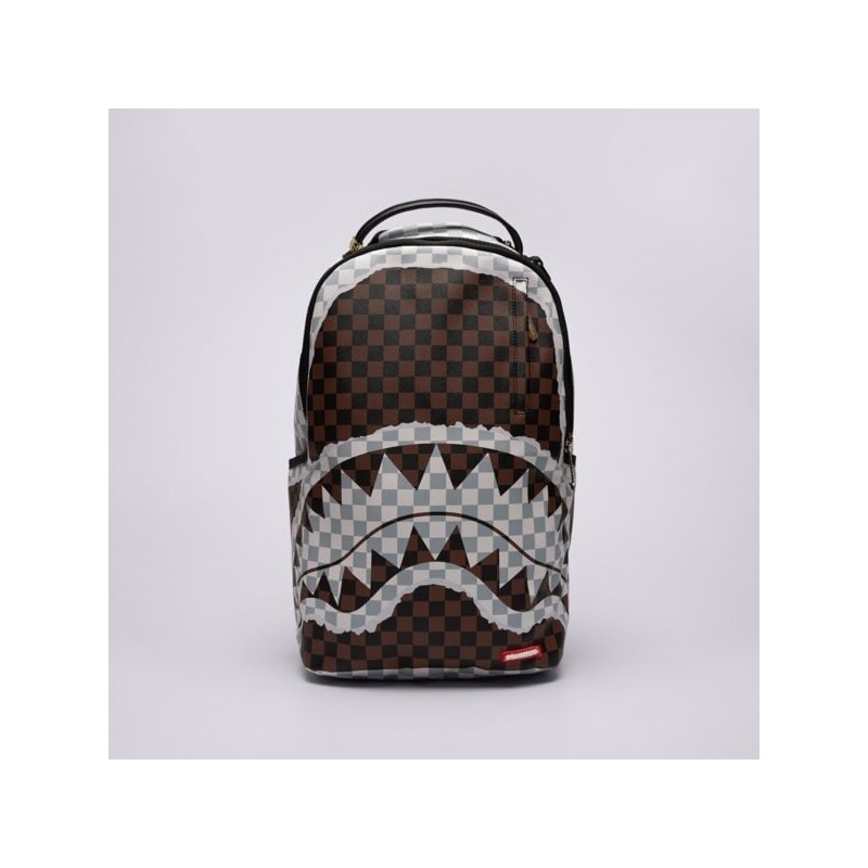 Sprayground Ruksak Cream And Brown Tear Check ženy Doplnky Ruksaky 67156283