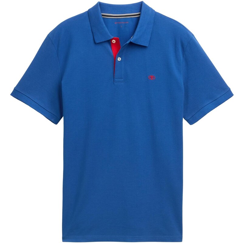 TOM TAILOR Tričko kráľovská modrá / červená 57279841