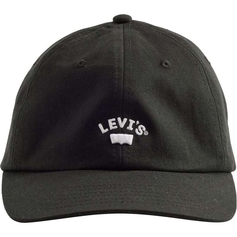 LEVIS Čiapka Lazy Girl Logo Cap čierna / biela 67163689