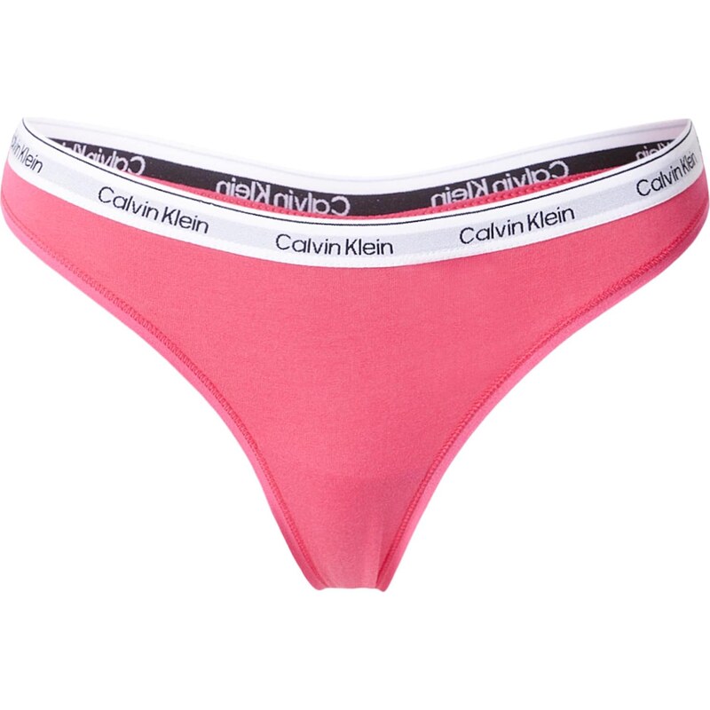 Calvin Klein Underwear Tangá ružová / biela 67163705
