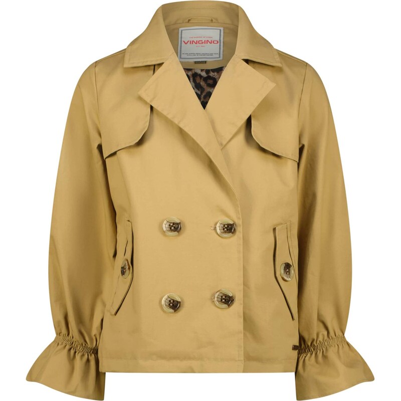 VINGINO Prechodná bunda Tindra tmavobéžová 67163744