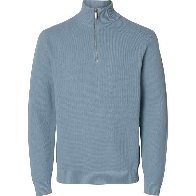 SELECTED Sveter SLHDANE dymovo modrá 67178430