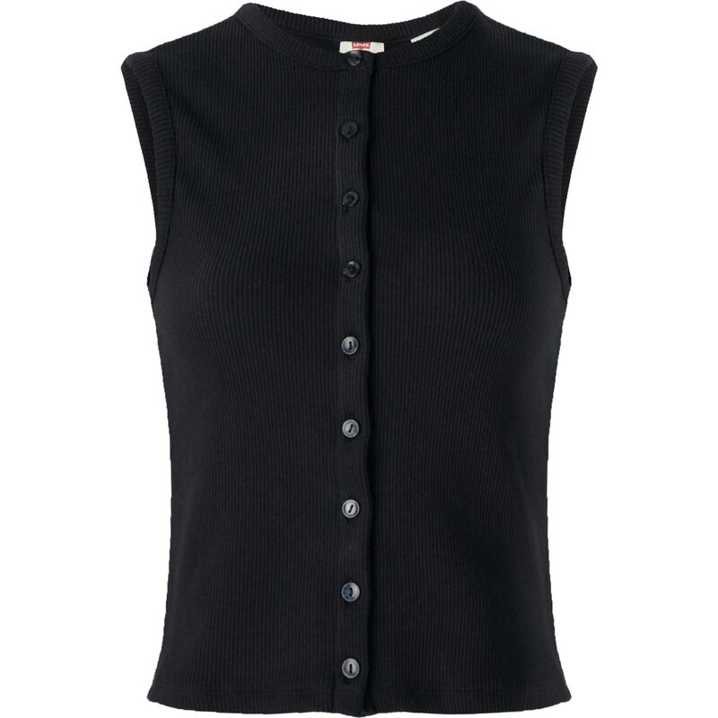 LEVIS Pletená vesta čierna 67163793