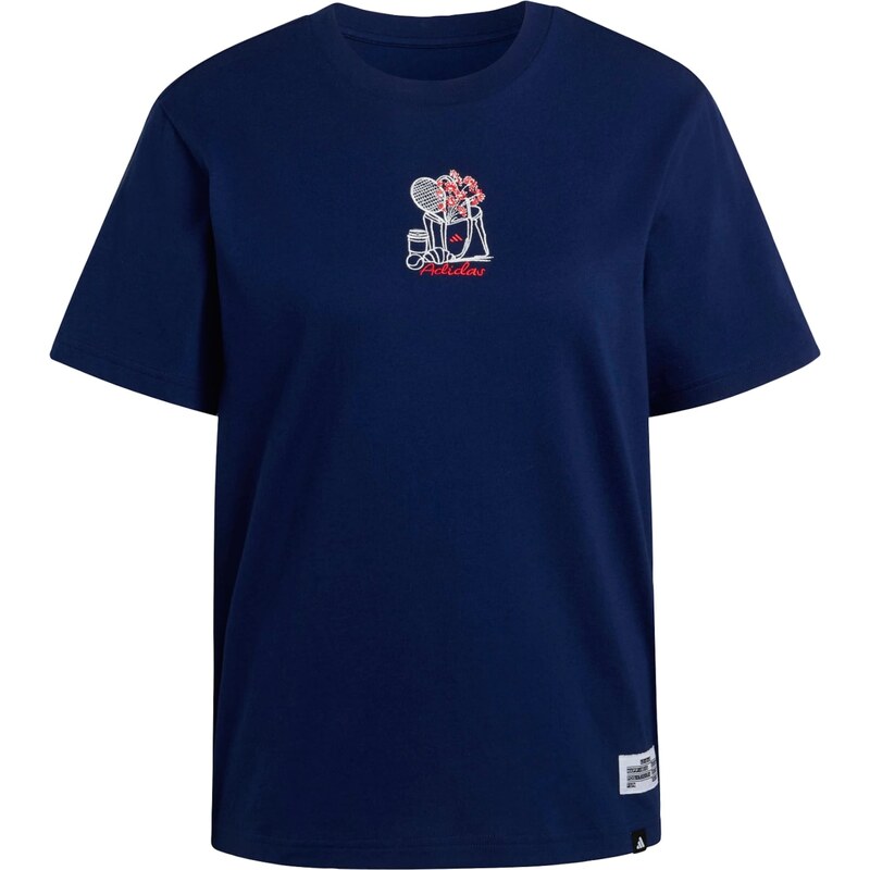 ADIDAS SPORTSWEAR Funkčné tričko MINI EMBROIDERY GRAPHIC námornícka 67163802