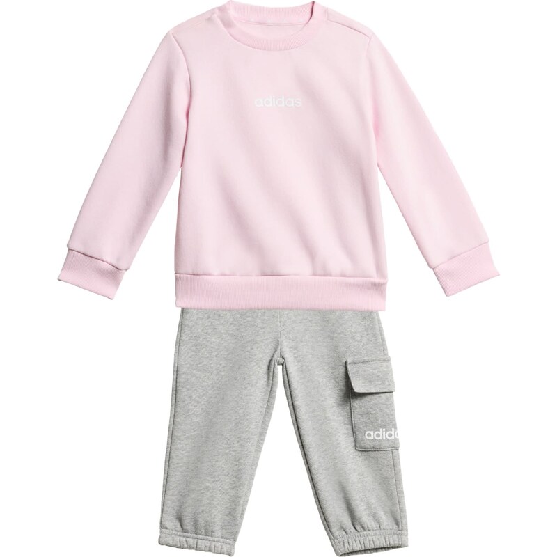 ADIDAS SPORTSWEAR Tréningový komplet Essentials sivá melírovaná / 67163818