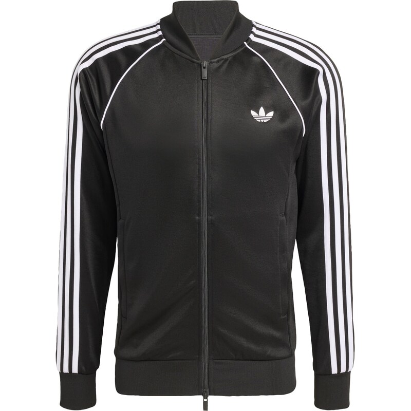 ADIDAS ORIGINALS Tepláková bunda SST čierna / biela 67163821
