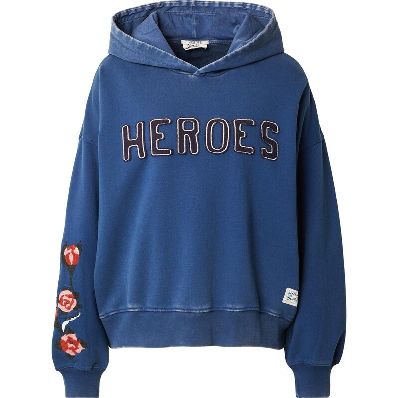 SCOTCH & SODA Mikina THE 40TH ANNIVERSARY tmavomodrá / tmavofialová / 67163843