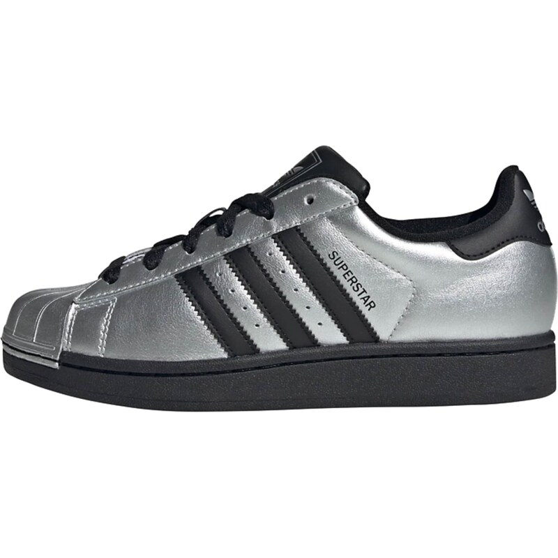 ADIDAS ORIGINALS Nízke tenisky Superstar II čierna / strieborná 67163840