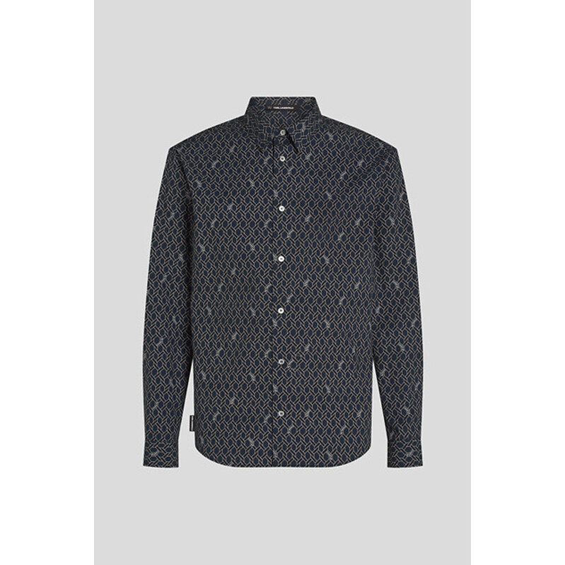 KOŠEĽA KARL LAGERFELD GEOMETRIC AOP LSLV SHIRT 67158752