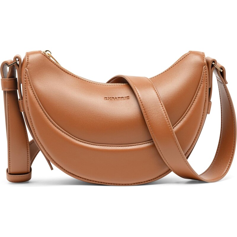 Expatrié Kabelka na rameno Livia koňaková 67163896