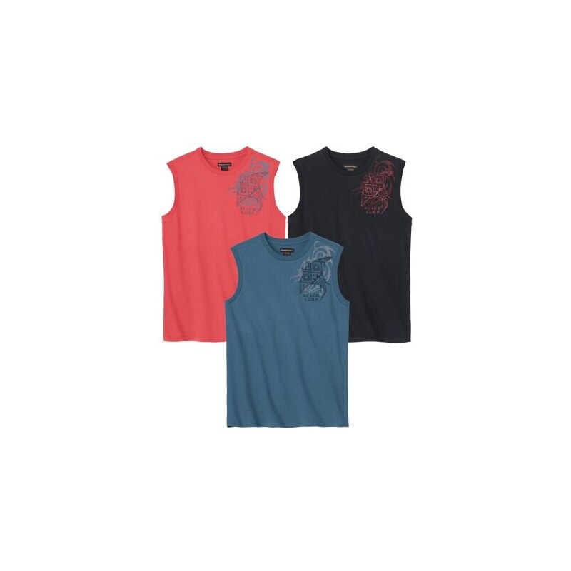 Sada 3 tielok Beach Atlas For Men Oranžová 50797169