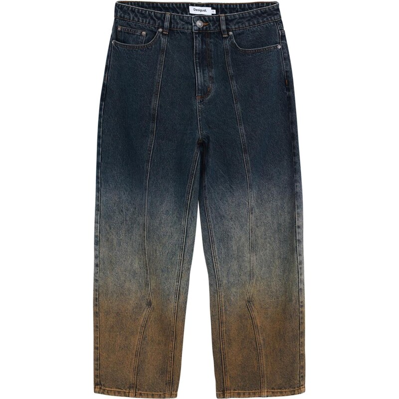 Desigual Džínsy dymovo modrá / tmavomodrá / svetlohnedá 67163949