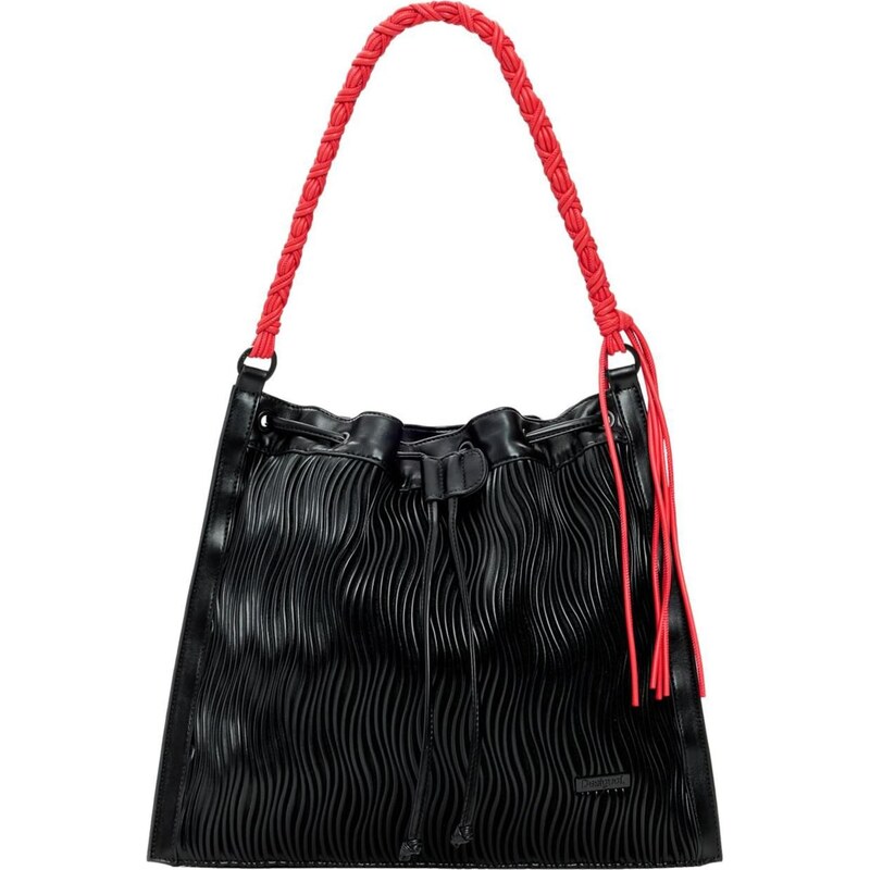 Desigual Batoh krvavo červená / čierna 67163952