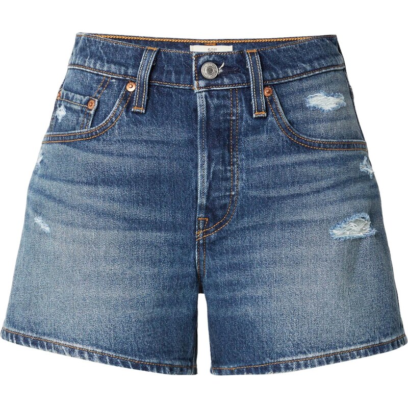 LEVIS Džínsy 501 Curve Shorts námornícka modrá 67163961