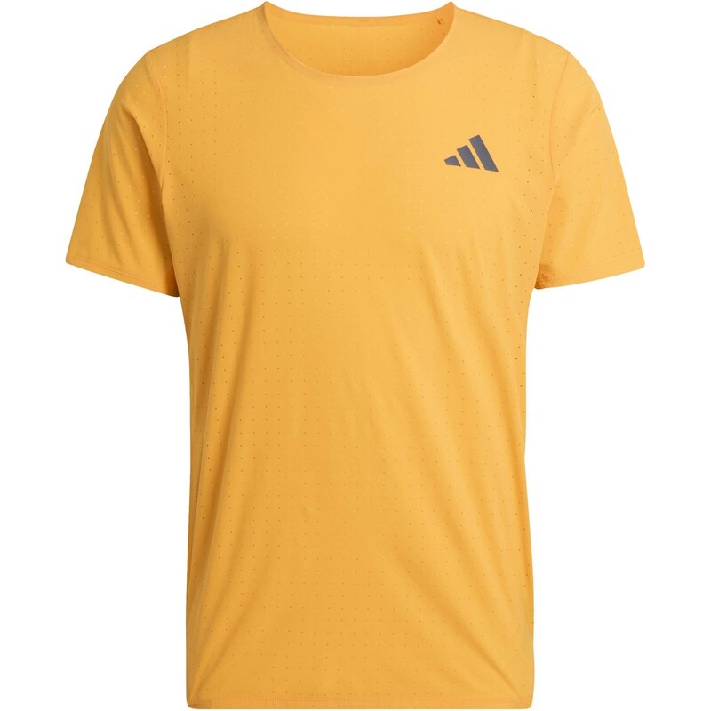 ADIDAS PERFORMANCE Funkčné tričko ADIZERO tmavosivá / oranžová / 67164039