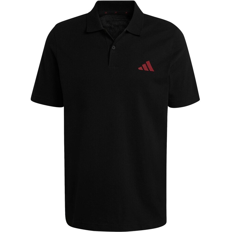 ADIDAS SPORTSWEAR Funkčné tričko ohnivo červená / čierna 67164079